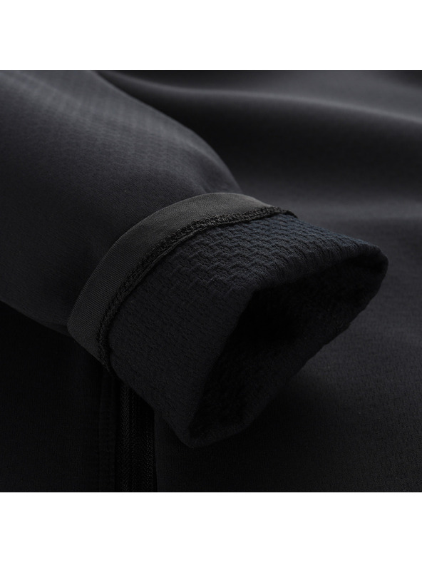 ALPINE PRO Pánska outdoorová mikina ALPINE PRO MORW black