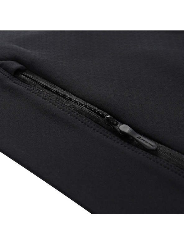 ALPINE PRO Pánska outdoorová mikina ALPINE PRO MORW black