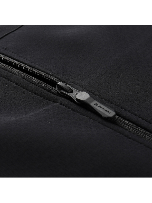 ALPINE PRO Pánska outdoorová mikina ALPINE PRO MORW black