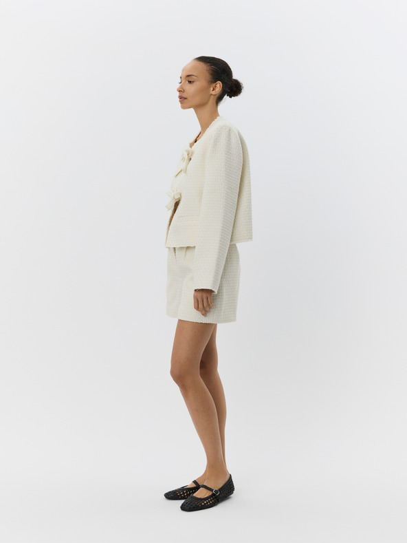 Sofie Schnoor Krémová vlnená dámska bunda MAESW