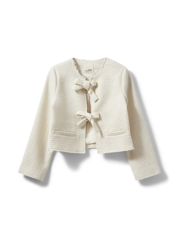 Sofie Schnoor Krémová vlnená dámska bunda MAESW