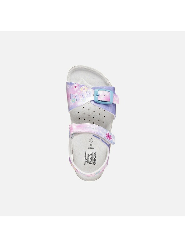 Geox Fialové dievčenské sandále Geox Adriel