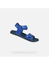 Geox Tmavomodré chlapčenské sandále Geox Sandal Fusbetto Bo