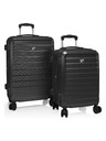 Heys Sada cestovných kufrov Heys AeroLite S,M Black
