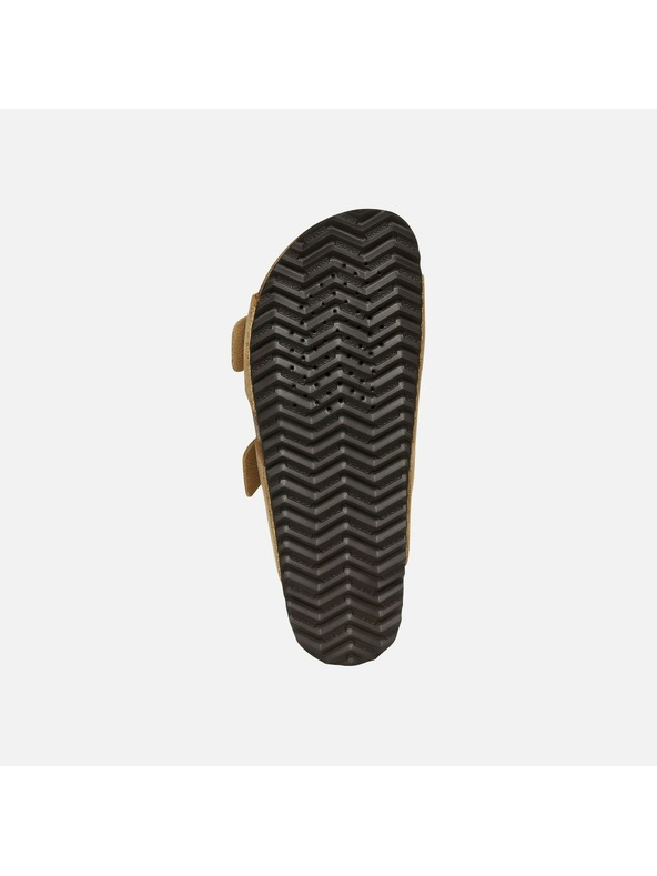 Geox Zlaté dámske šľapky Geox Brionia R