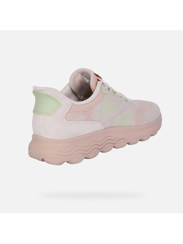 Geox Béžové dámske tenisky Geox Spherica Plus