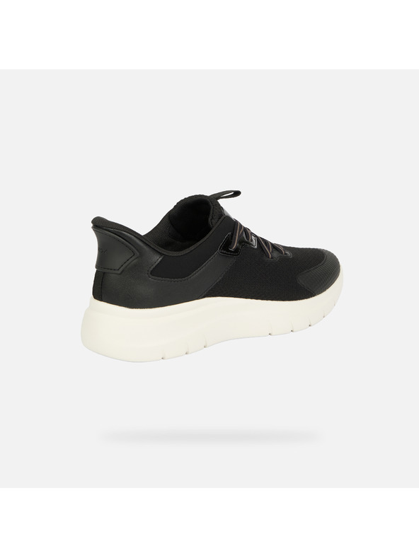 Geox Čierne dámske tenisky Geox Plummery Plus