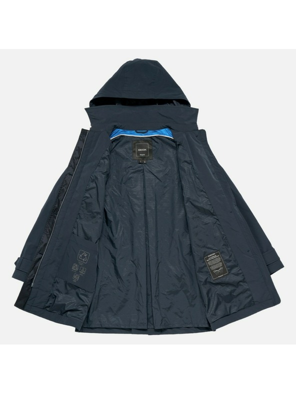 Geox Čierna dámska parka Geox Claudin