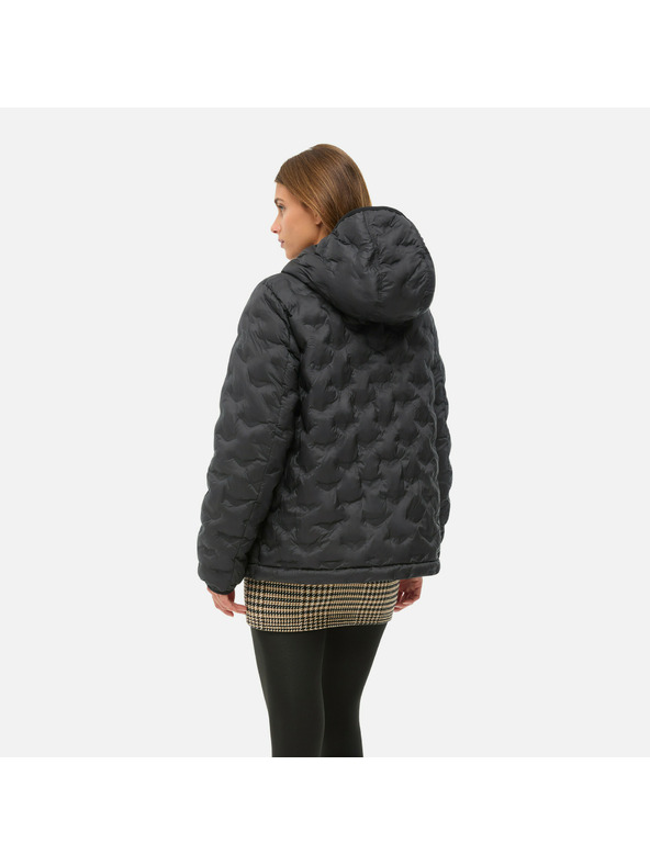 Geox Sivá dámska páperová bunda Geox Spherica