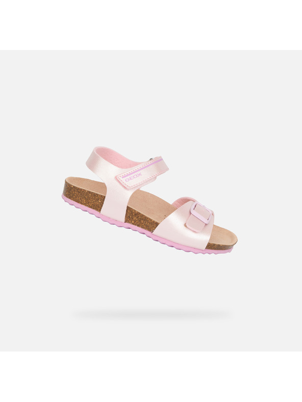 Geox Svetlo ružové dievčenské sandále Geox Chalki