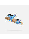 Geox Modré dievčenské sandále Geox Adriel
