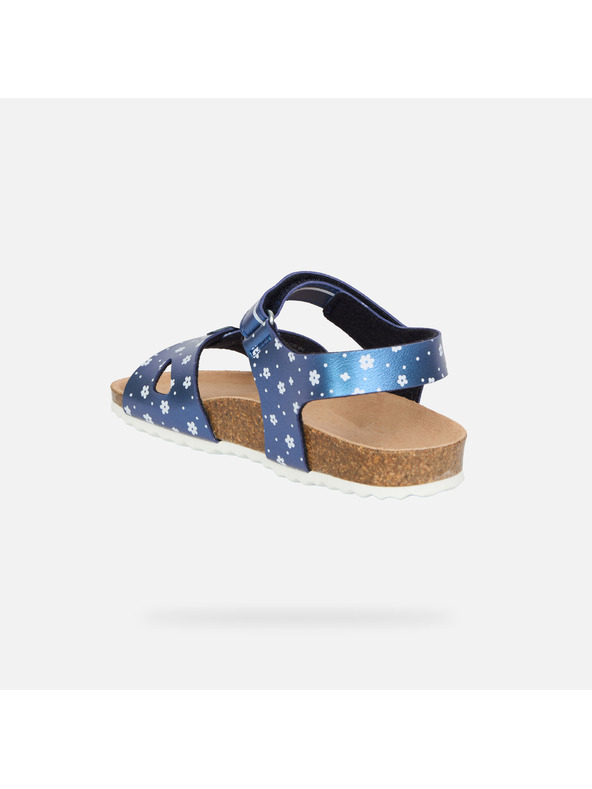 Geox Modré dievčenské sandále Geox Adriel