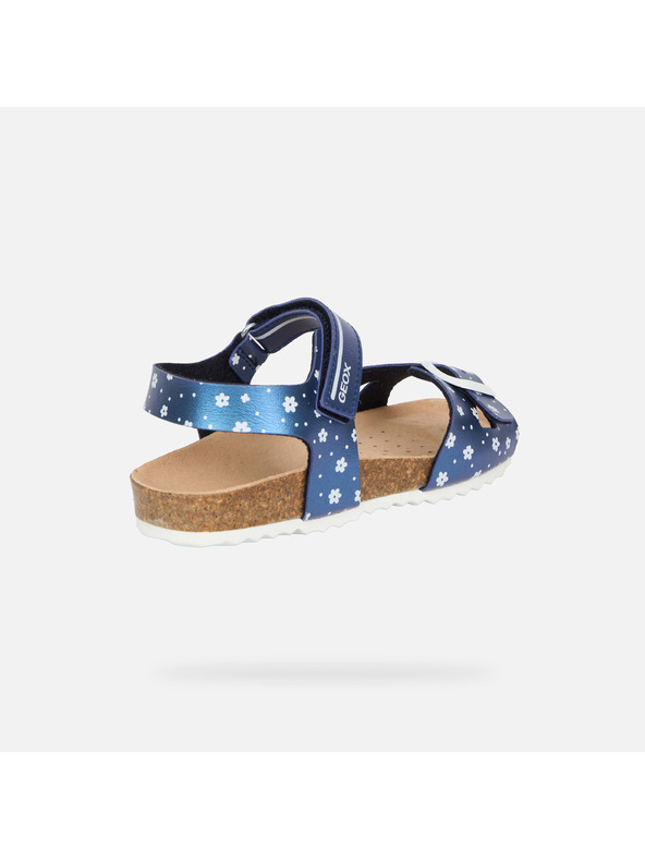Geox Modré dievčenské sandále Geox Adriel
