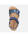Geox Modré dievčenské sandále Geox Adriel