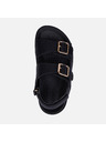 Geox Čierne dievčenské sandále Geox Foammentera