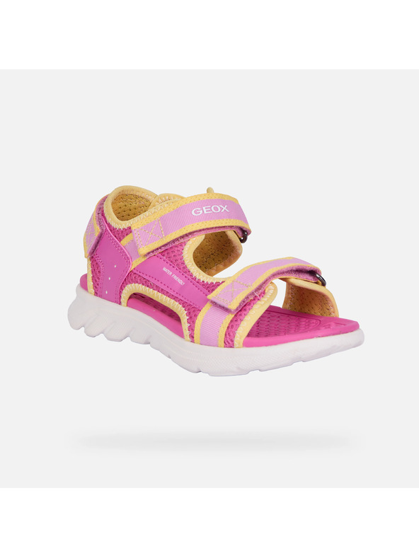 Geox Ružové dievčenské sandále Geox Airadyum