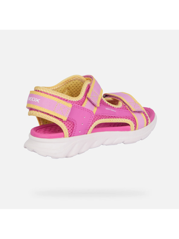 Geox Ružové dievčenské sandále Geox Airadyum