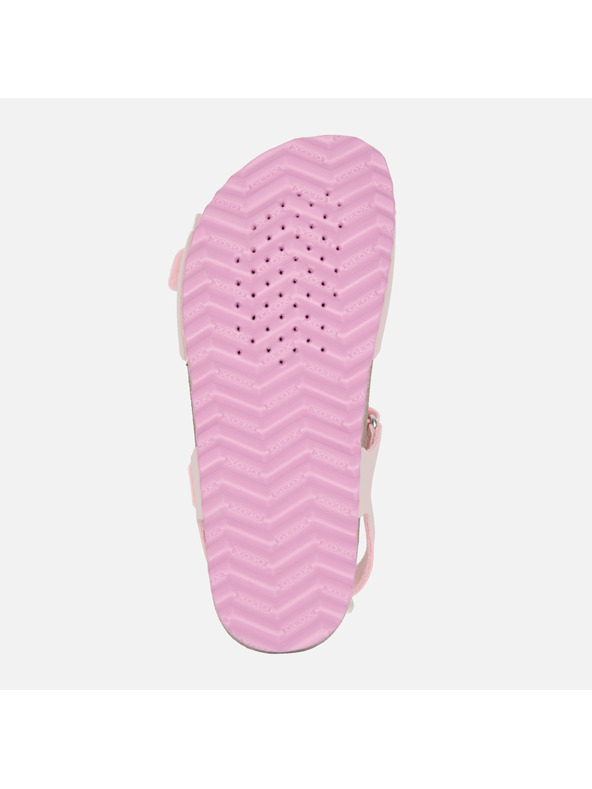 Geox Ružové dievčenské sandále Geox Adriel