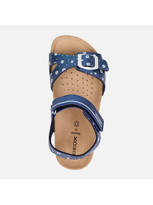 Geox Modré dievčenské sandále Geox Adriel