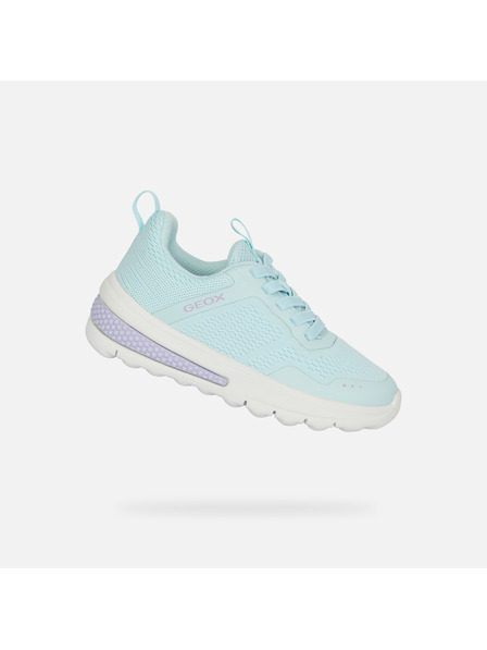 Geox Tyrkysové dievčenské tenisky Geox Activart
