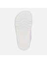 Geox Biele dievčenské barefoot tenisky na prvé kroky Geox Steppieup