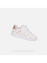 Geox Biele dievčenské tenisky Geox Eclyper