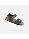 Geox Tmavomodré chlapčenské sandále Geox Chalki
