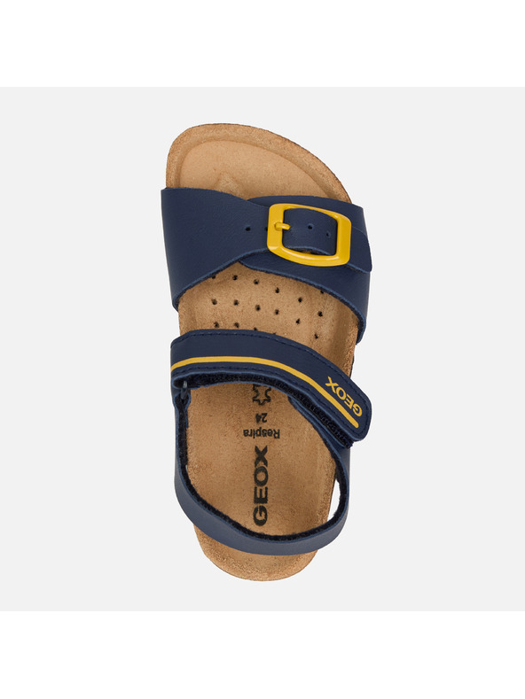 Geox Tmavomodré chlapčenské sandále Geox Chalki
