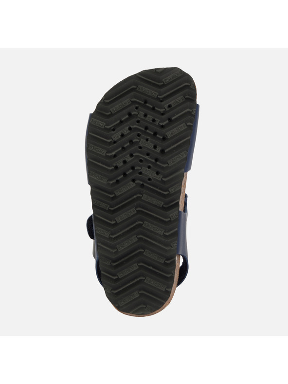 Geox Tmavomodré chlapčenské sandále Geox Chalki