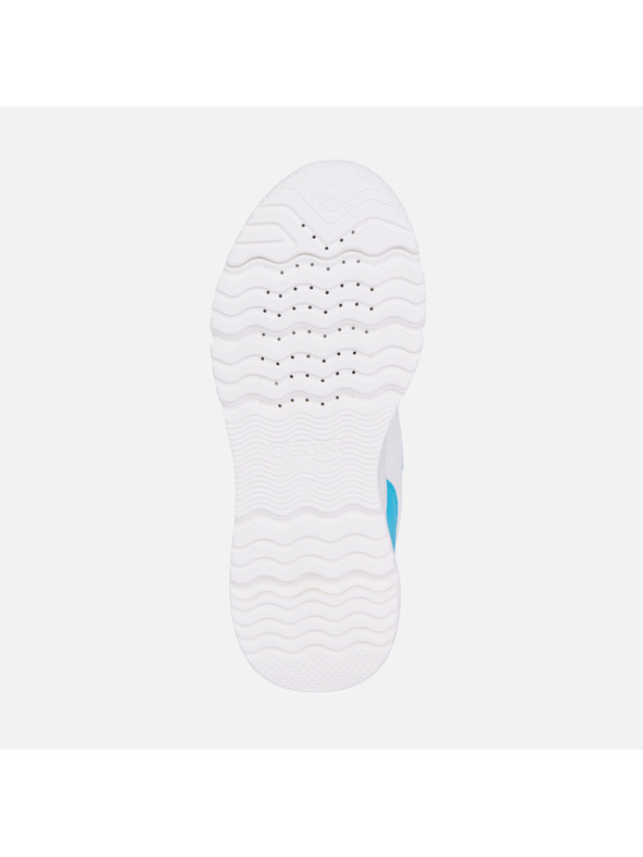 Geox Biele chlapčenské tenisky Geox Loftus