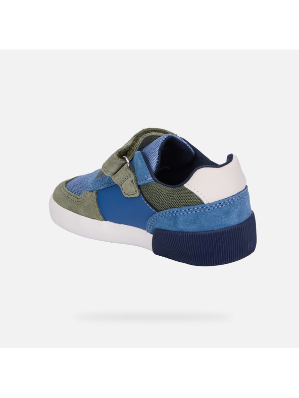 Geox Modré chlapčenské tenisky Geox Gisli