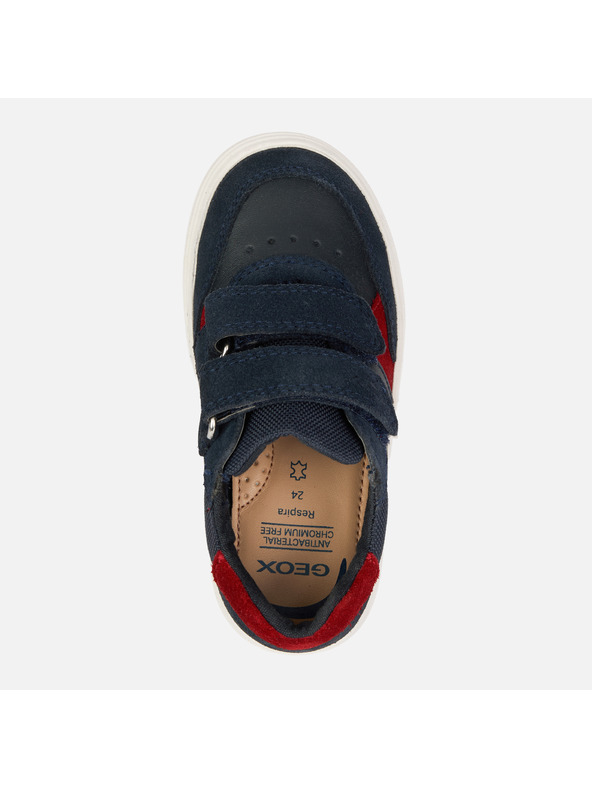 Geox Tmavomodré chlapčenské tenisky Geox Nashik