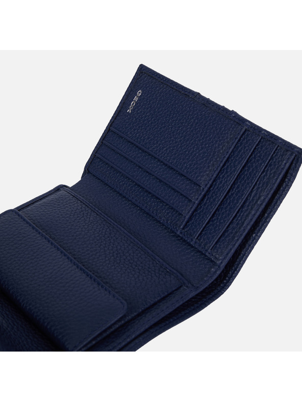 Geox Tmavomodrá dámska peňaženka Geox