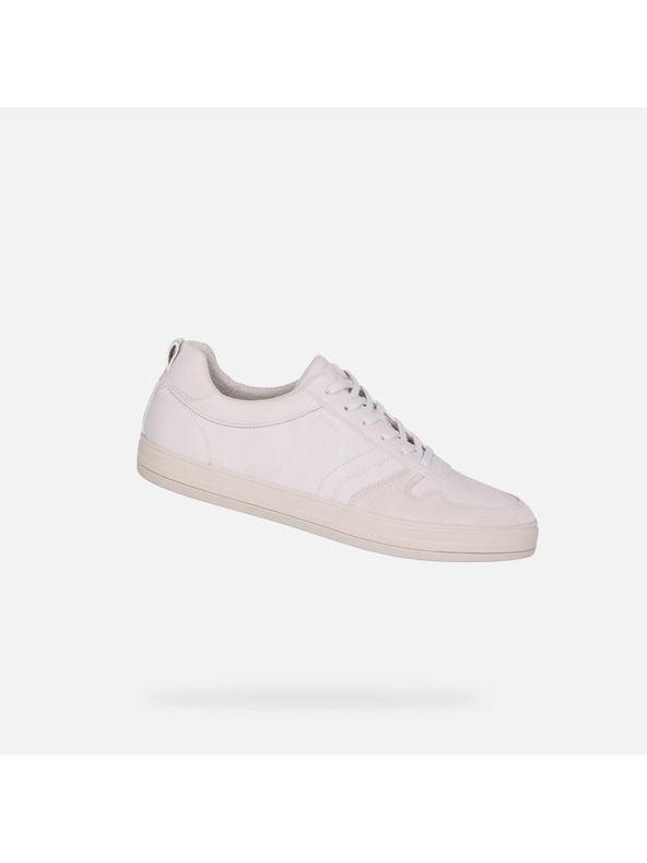 Geox Biele pánske tenisky Geox Serifos