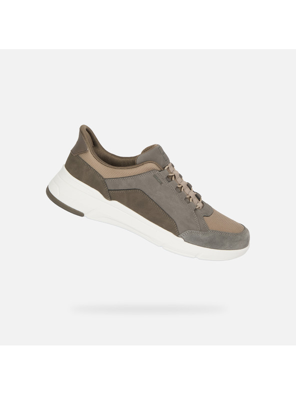 Geox Hnedé pánske tenisky Geox Vittour Plus