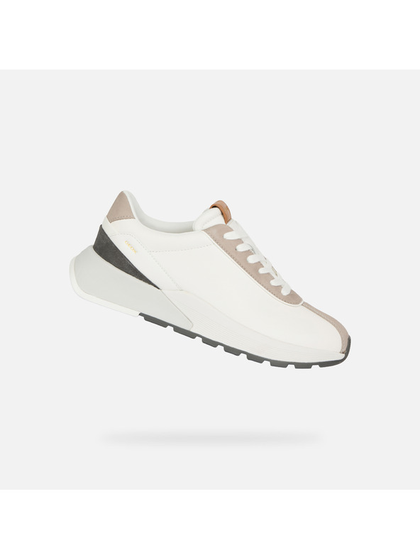 Geox Biele pánske tenisky Geox Metropoli