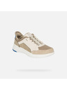 Geox Béžové pánske tenisky Geox Vittour Plus
