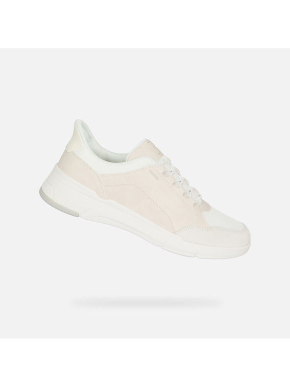 Geox Béžové pánske tenisky Geox Vittour Plus