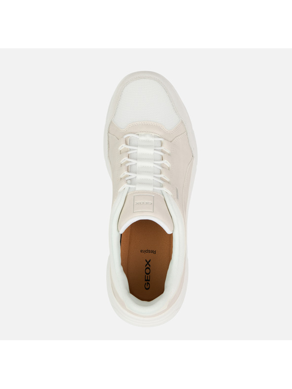 Geox Béžové pánske tenisky Geox Vittour Plus