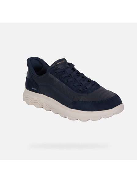 Geox Tmavomodré pánske tenisky Geox Spherica Plus