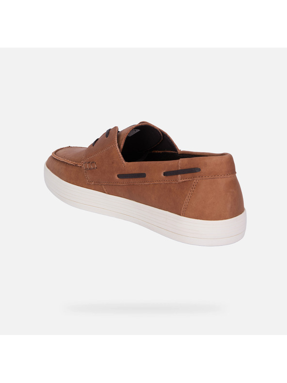 Geox Hnedé pánske tenisky Geox Serifos