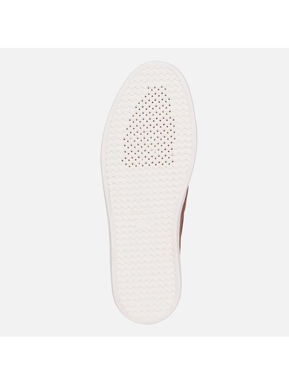 Geox Hnedé pánske tenisky Geox Serifos