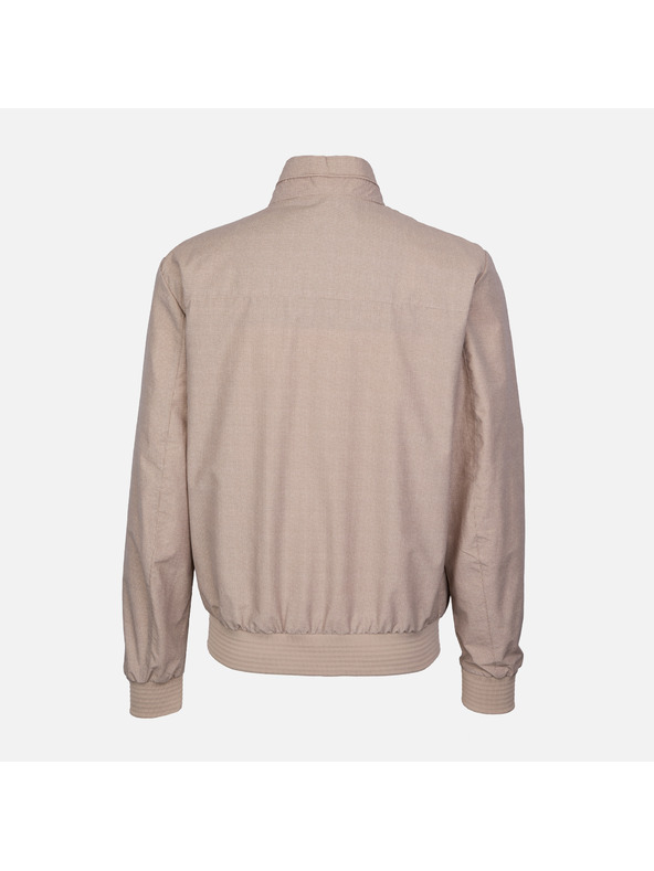 Geox Béžový pánsky bomber Geox Vincit