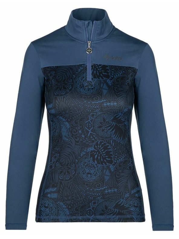 Kilpi Dámske funkčné tričko s dlhým rukávom Kilpi LEEMA-W Tmavosivá