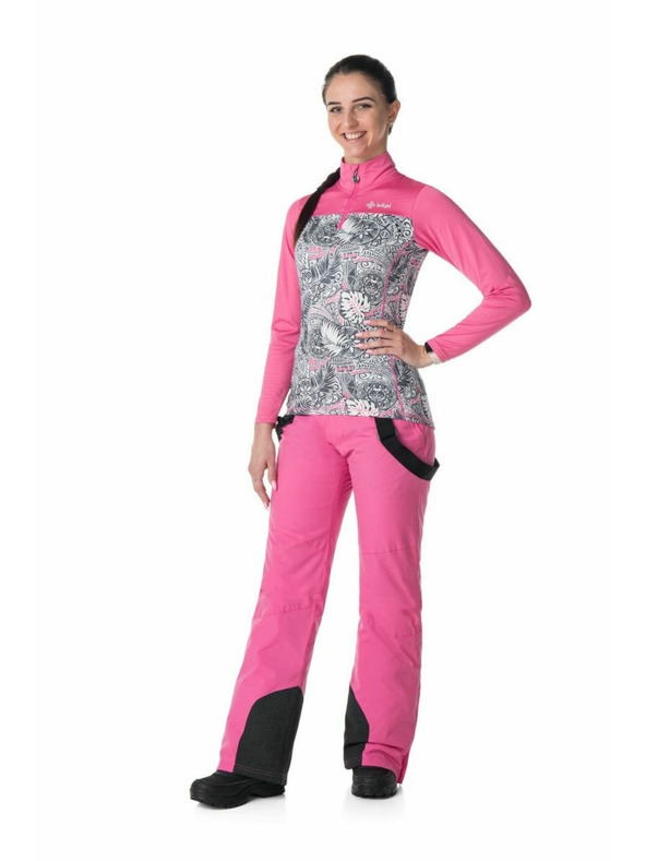 Kilpi Dámske funkčné tričko s dlhým rukávom Kilpi LEEMA-W Tmavosivá