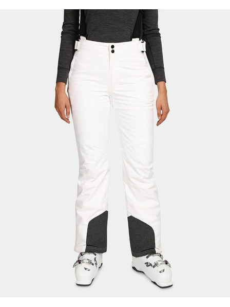 Kilpi Dámske lyžiarske nohavice Kilpi ELARE-W Biela