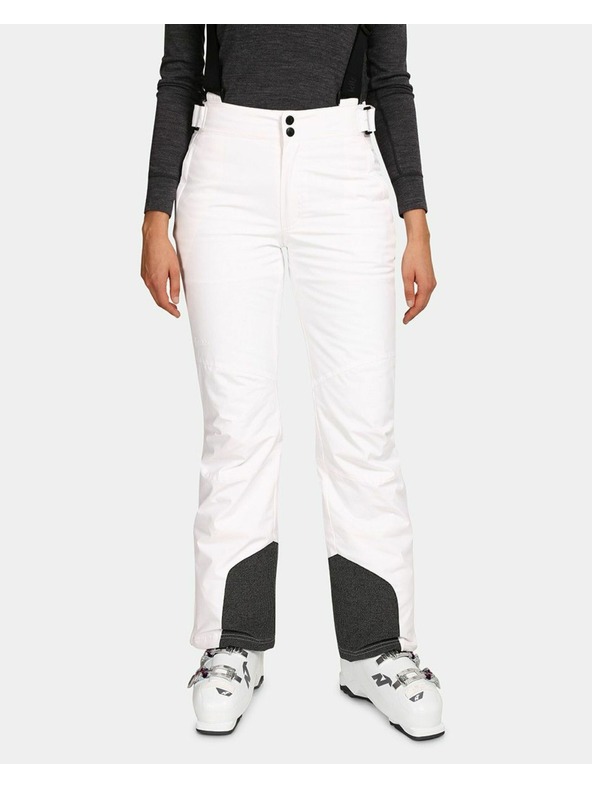 Kilpi Dámske lyžiarske nohavice Kilpi ELARE-W Biela