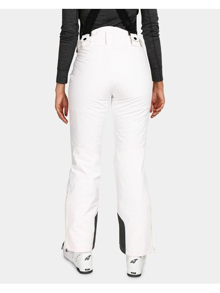Kilpi Dámske lyžiarske nohavice Kilpi ELARE-W Biela