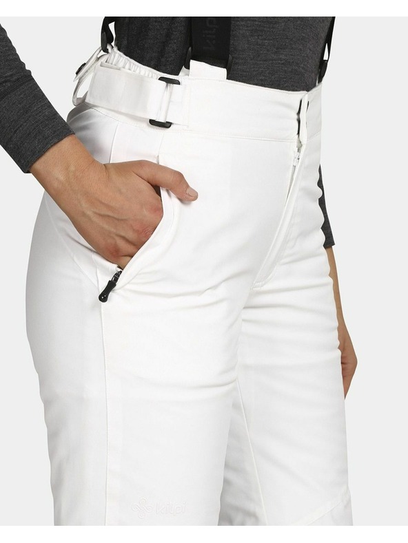 Kilpi Dámske lyžiarske nohavice Kilpi ELARE-W Biela
