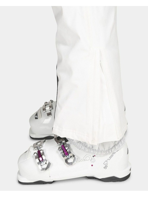 Kilpi Dámske lyžiarske nohavice Kilpi ELARE-W Biela